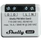Preview: Shelly Plus PM Mini Gen3 – WLAN & Bluetooth Schaltaktor Unterputz 16A Smart Home